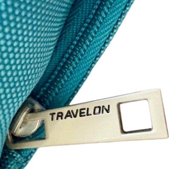 Travelon RFID Quilted Travel Wristlet - Blue - 7.5" x 4" - Picture 7 of 7